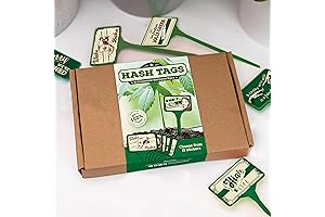 Humorous Hash Tag Houseplant Plaques - Marijuana Accessories for Weed Plants