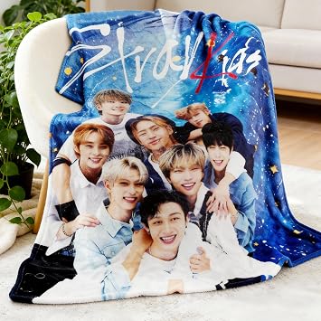 yumcute Multipurpose Flannel Blanket, Super Soft Flannel Throw for Lounging Travel Outdoor Activities Bed Sofa Office Knee Pad 100x150cm