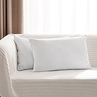 Vista 5 de Insertos de almohada premium de 16x26 pulgadas de espuma viscoelástica trituradas, para el hogar, sofá de la colección de hotel, almohadas