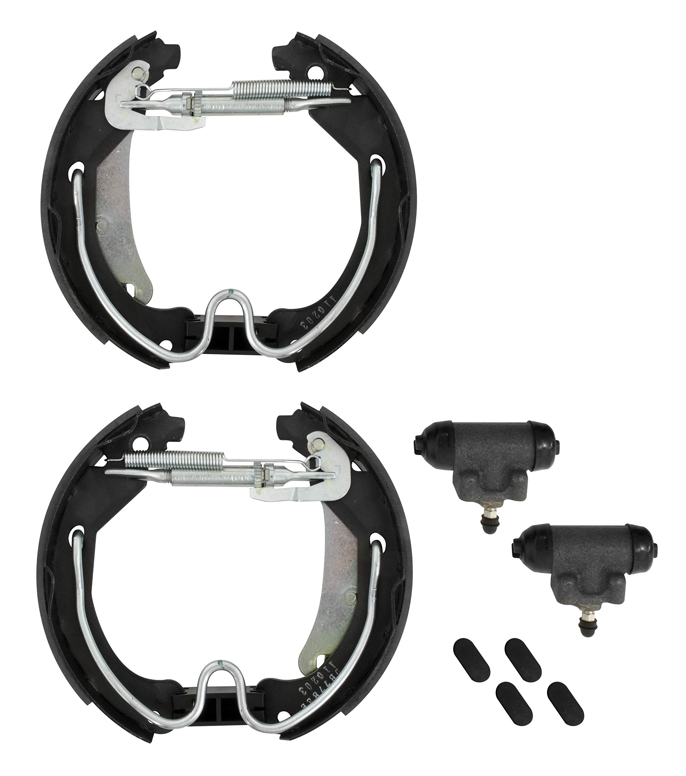 Bendix Premium SK795 Rear Brake Shoe Kit for Chevrolet Cavalier 2005-2003, Pontiac G4 2006-2005, G5 2008-2007, G6 2006, G6 2008, Sunfire 2005-2003, Saturn Ion 2004-2003
