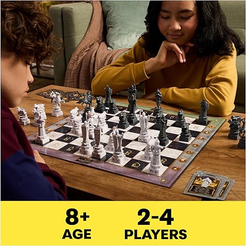 Miniatura 2 de Spin Master Games, Wizarding World of Harry Potter Chess Teacher, juego de ajedrez para principiantes, juego de aprendizaje para principiantes,
