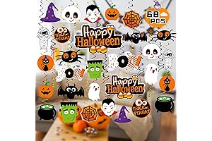 Hanging Halloween Decorations for Classroom