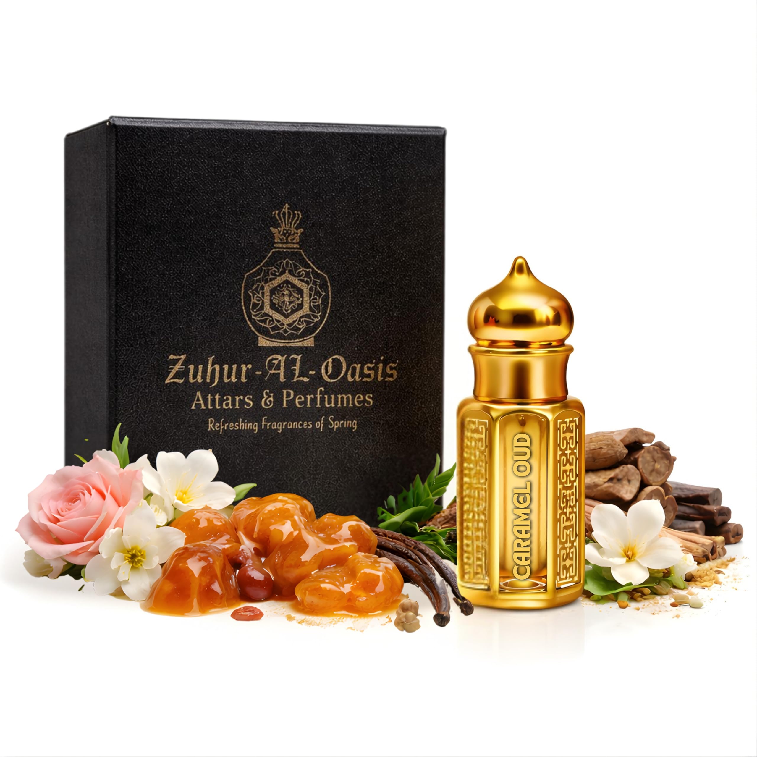 Premium Caramel Oudh Unisex Attar 12 ML | Attar for Men & Women| Gift for Men & Women | Top best Fragrance (Floral, Caramel) | Grooming Essentials | Long lasting Smell ,Non Alcoholic & Safe on skin-image-41