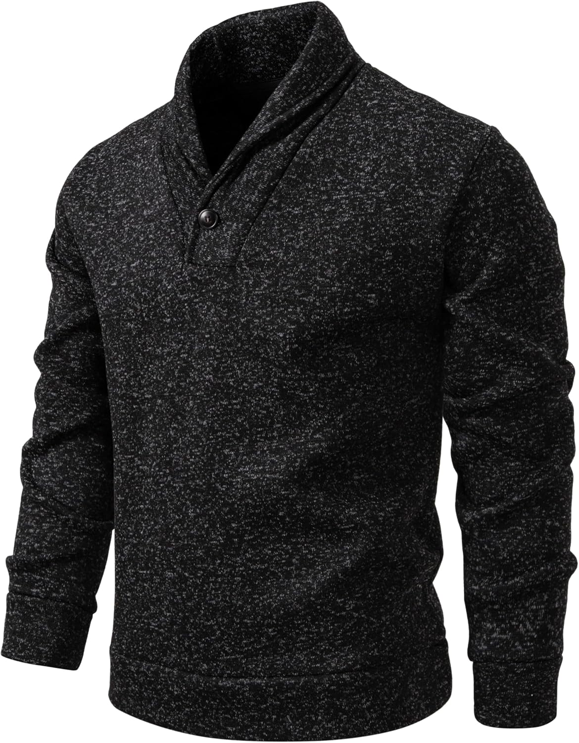 Men's Casual Slim Fit Pullover Sweater Knitted Thermal Sweatershirt Casual Button Sweaters for Fall Winter