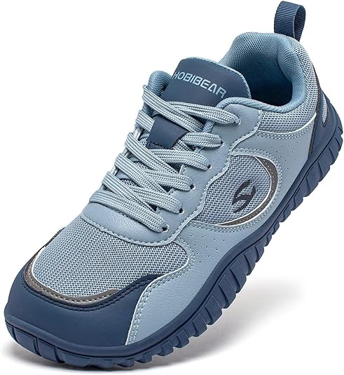 HOBIBEAR Zapatos Barefoot para Mujeres y Hombres | Caja de Dedos Ancha | Zapatillas Cómodas para Correr en Senderos