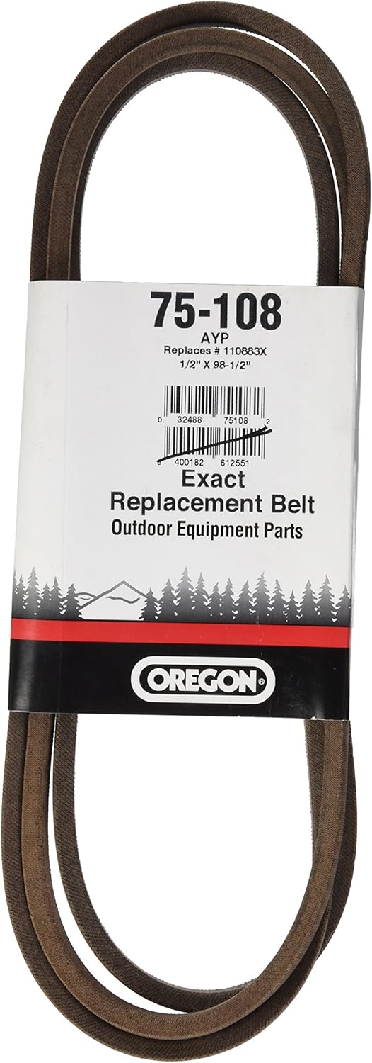 Oregon 75-108 Belt 1/2" by 98.5" Lawn Mower Belts