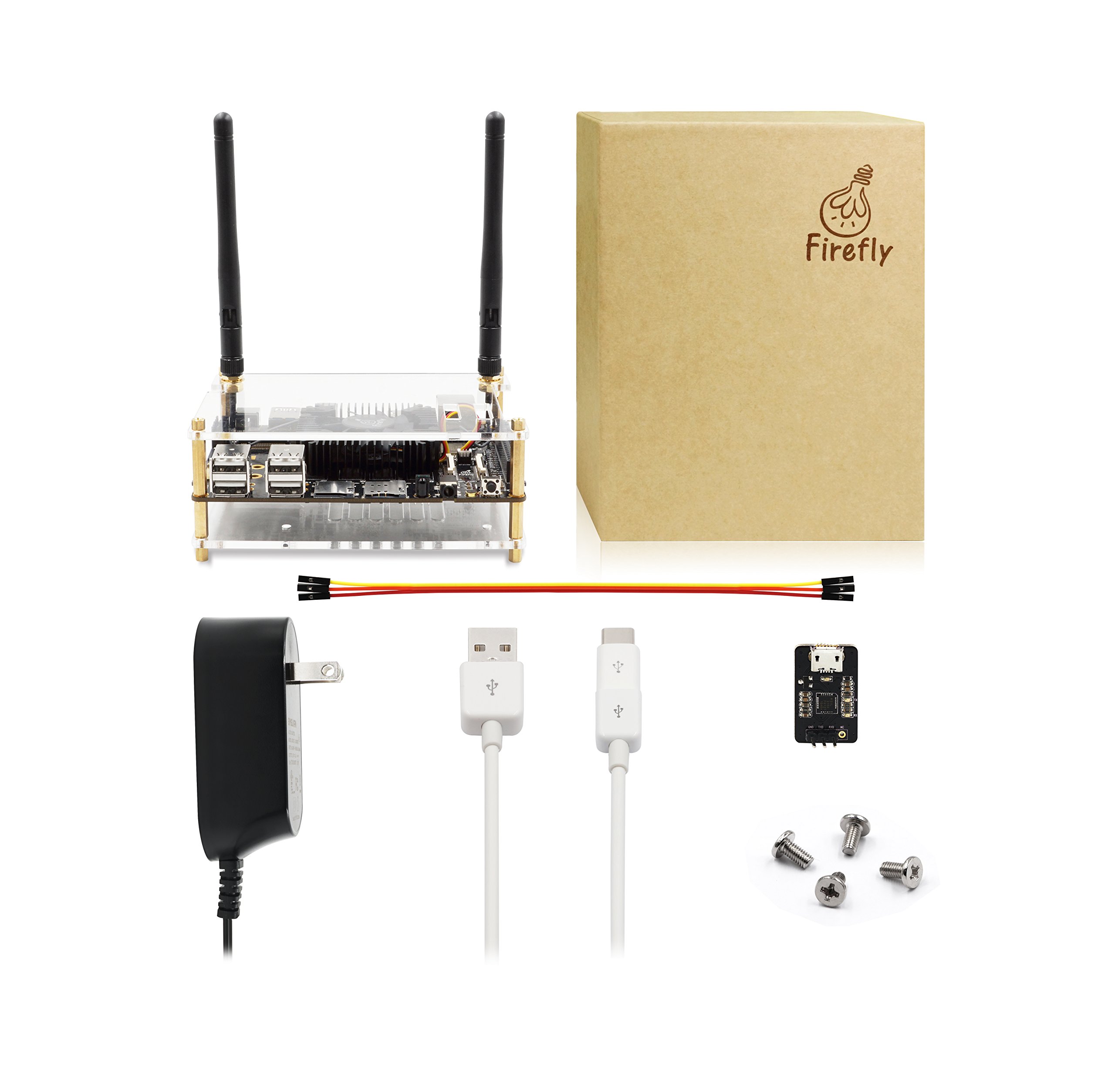 Buy Firefly RK3399 Plus Mini Computer for Open Source Development (4GB ...