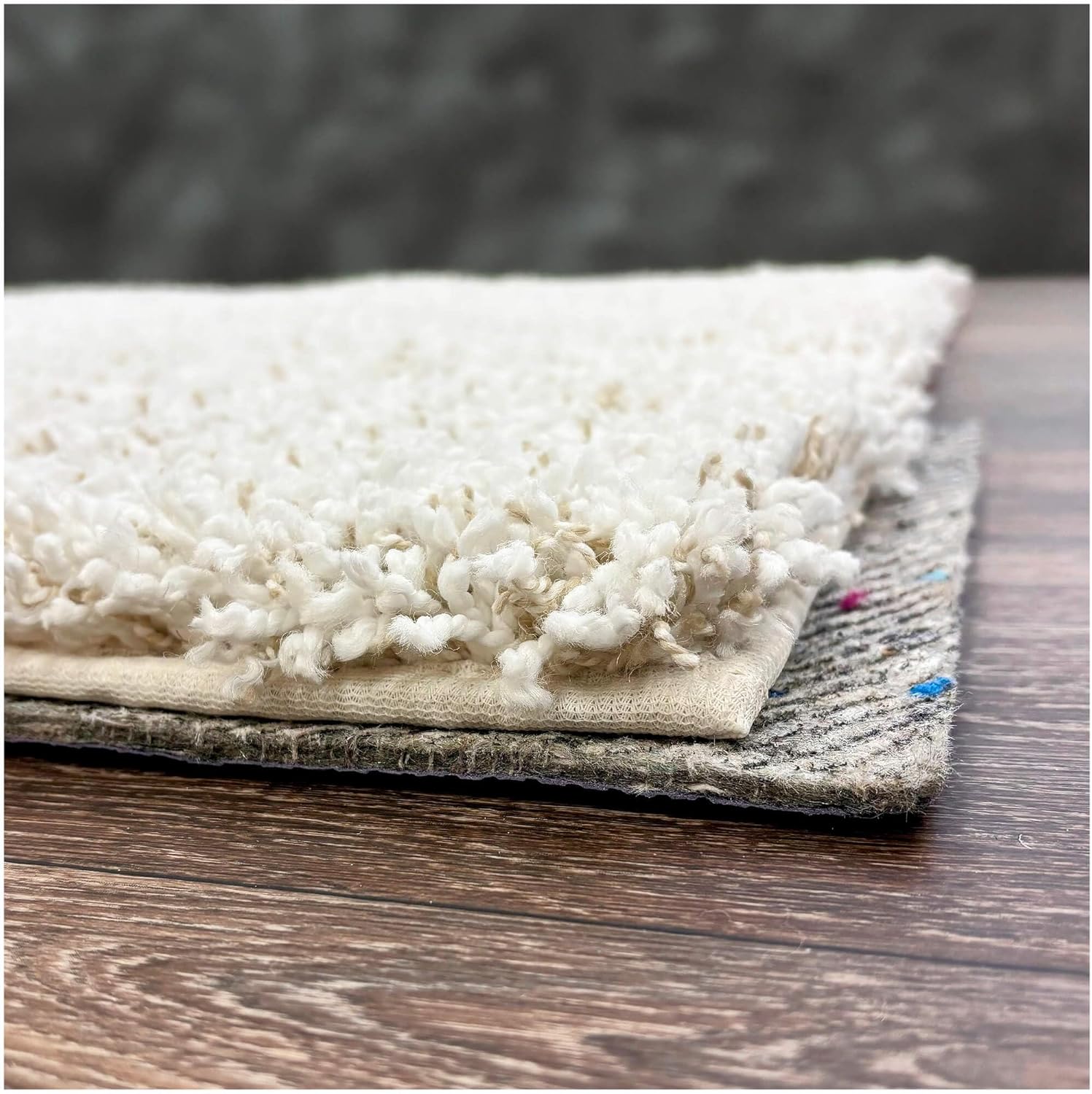 KOECKRITZ Durahold Plus Rug Pad - 4' x 12' - 1/4" Thick Non-Slip Felt and Rubber Dual Surface – Custom Cut Sizes – Safe for All Floors – Rug Pad for Hardwood, Laminate & Tile