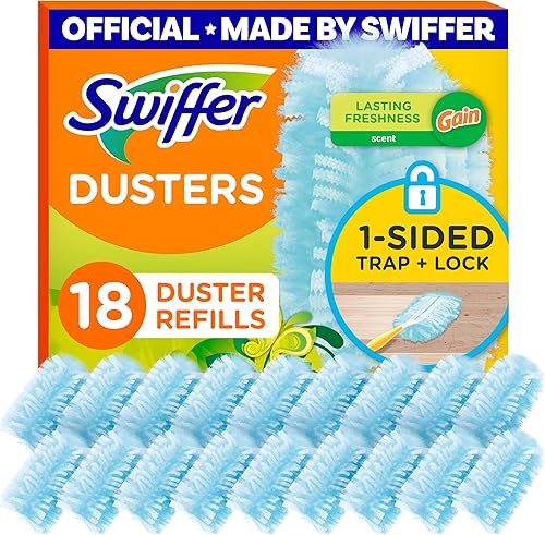 Swiffer 180 plumeros plumero de ventilador de techo repuestos de múltiples superficies con aroma a ganancia 18 unidades