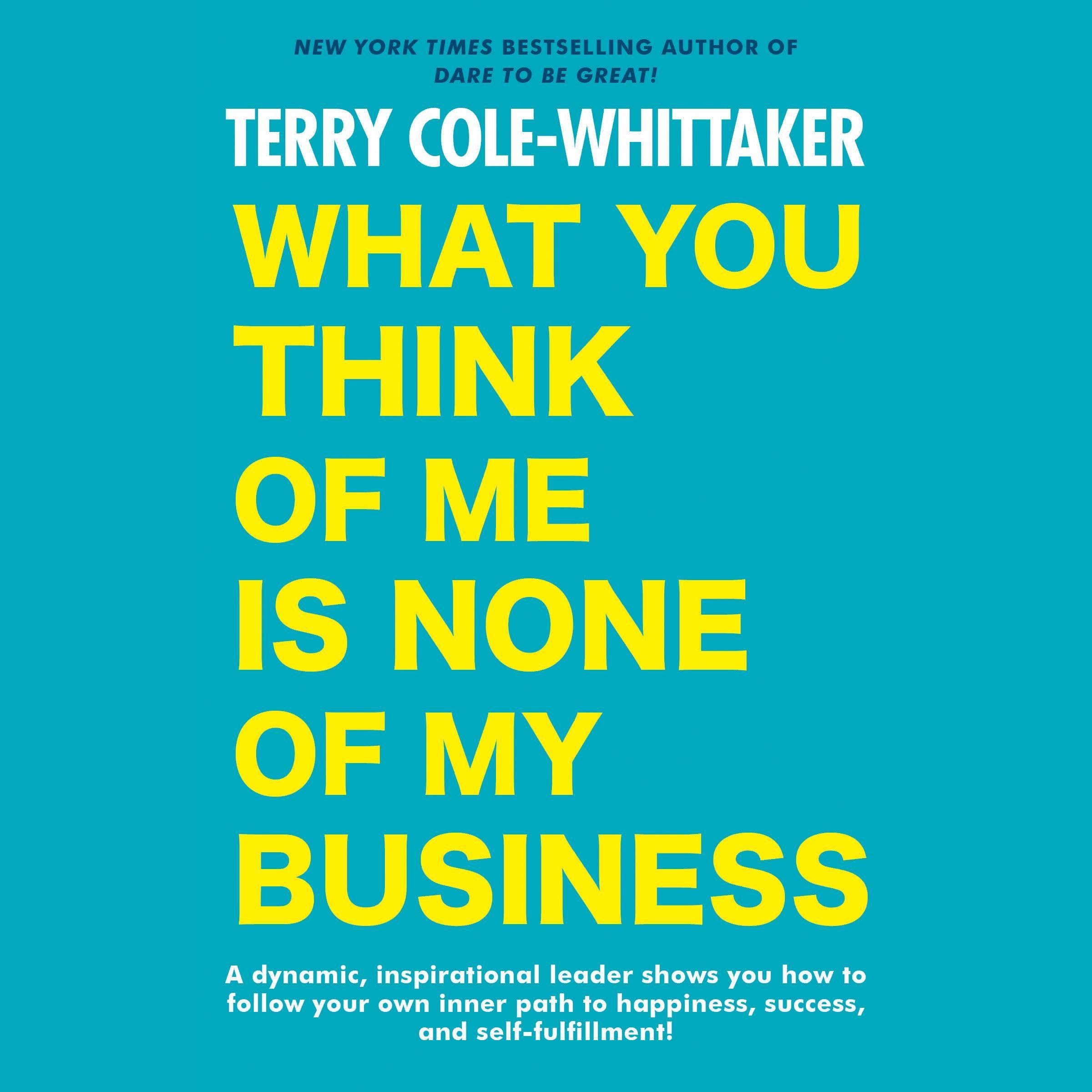 Cover art for What You Think of Me Is None of My Business