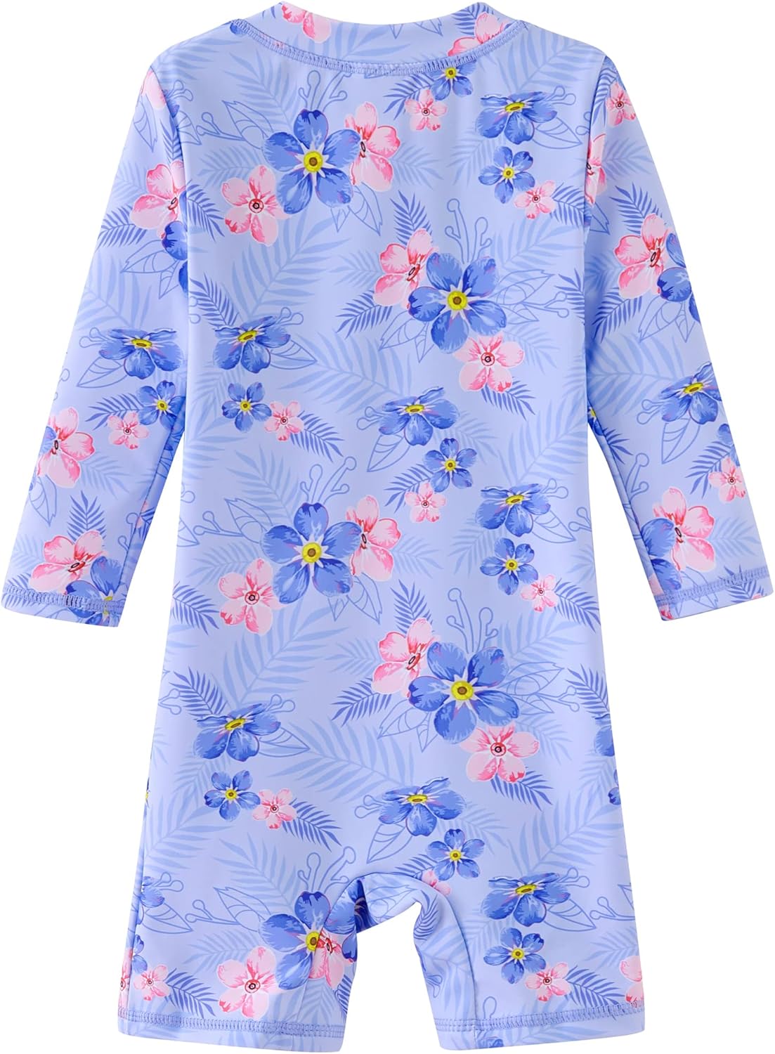 UMELOK Baby Girls' One Piece Swimsuit Full Zip UPF 50+ Sun Protection Swimwear Rash Guard Swim Suit - Image 9