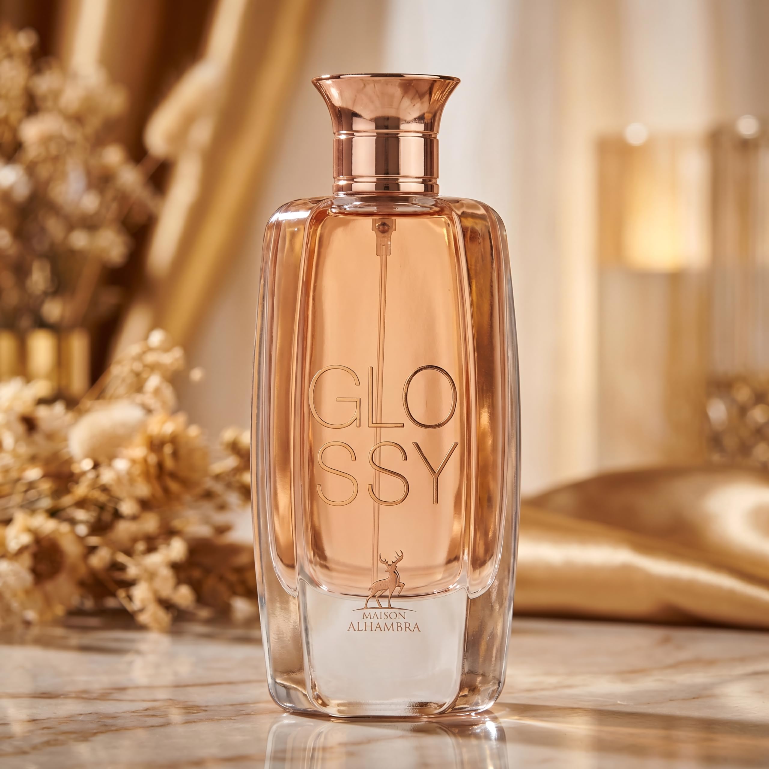 Amazon.com : Glossy by Maison Alhambra for Women - 3.4 oz EDP