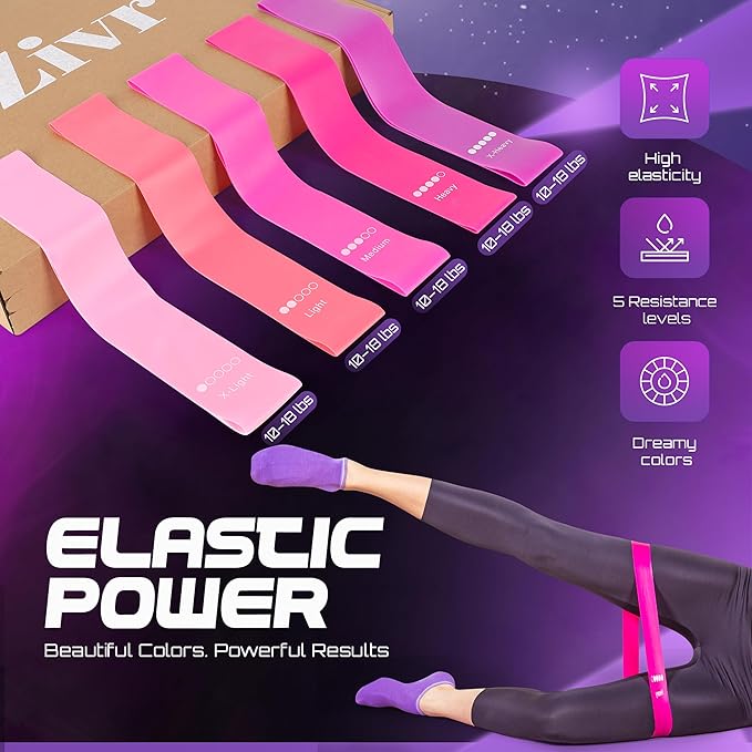 Kit de Pilates Hogareño - Anillo y Pelota de 15 Pulgadas con Bandas miniatura 4