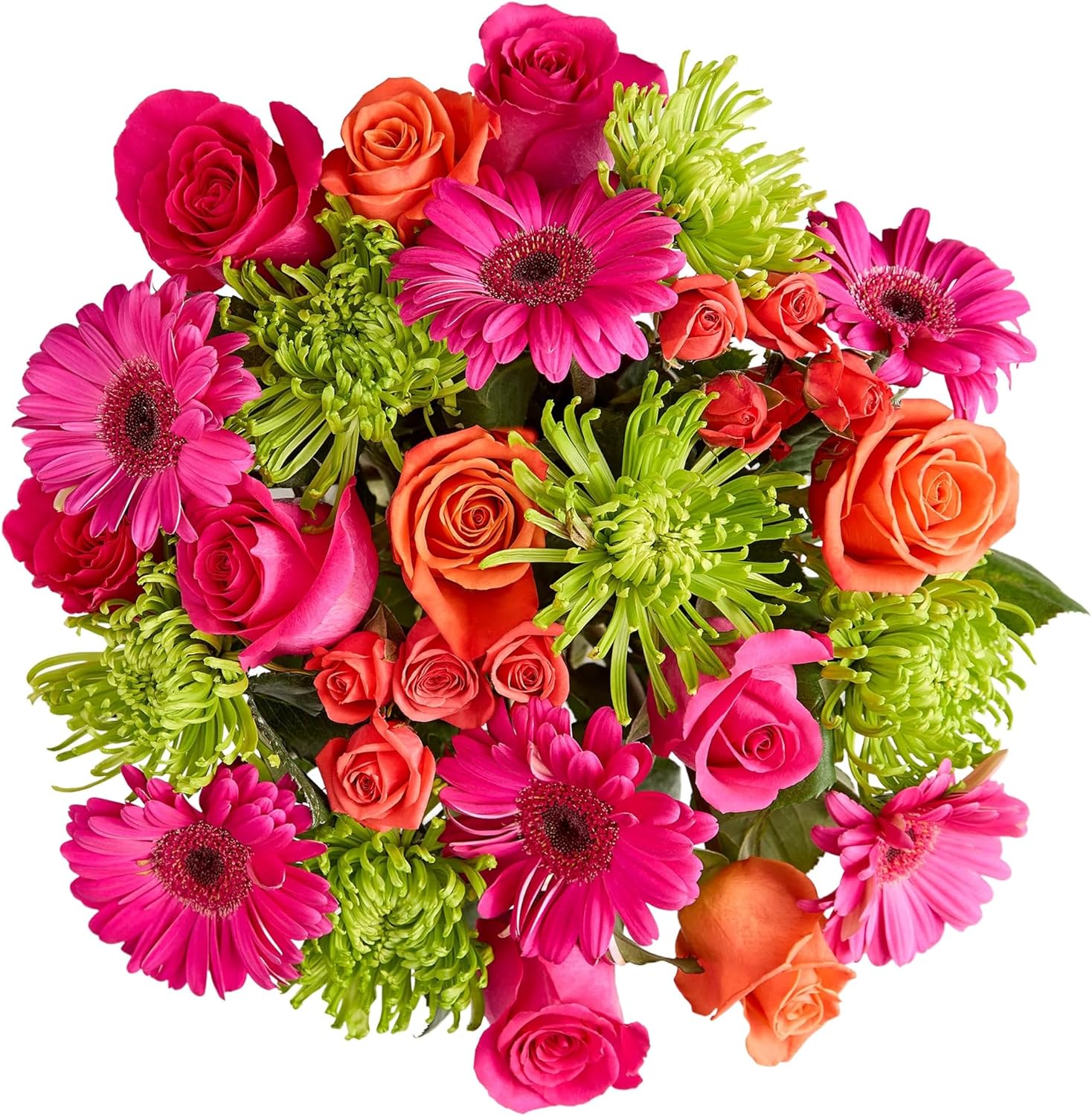 1800 Flowers – Vibrant Blooms Double Bouquet (Bouquet Only) | Fresh Cut Spring Flowers for Delivery | Gift for Mother's Day, Anniversary, Sympathy, and Special Occasions