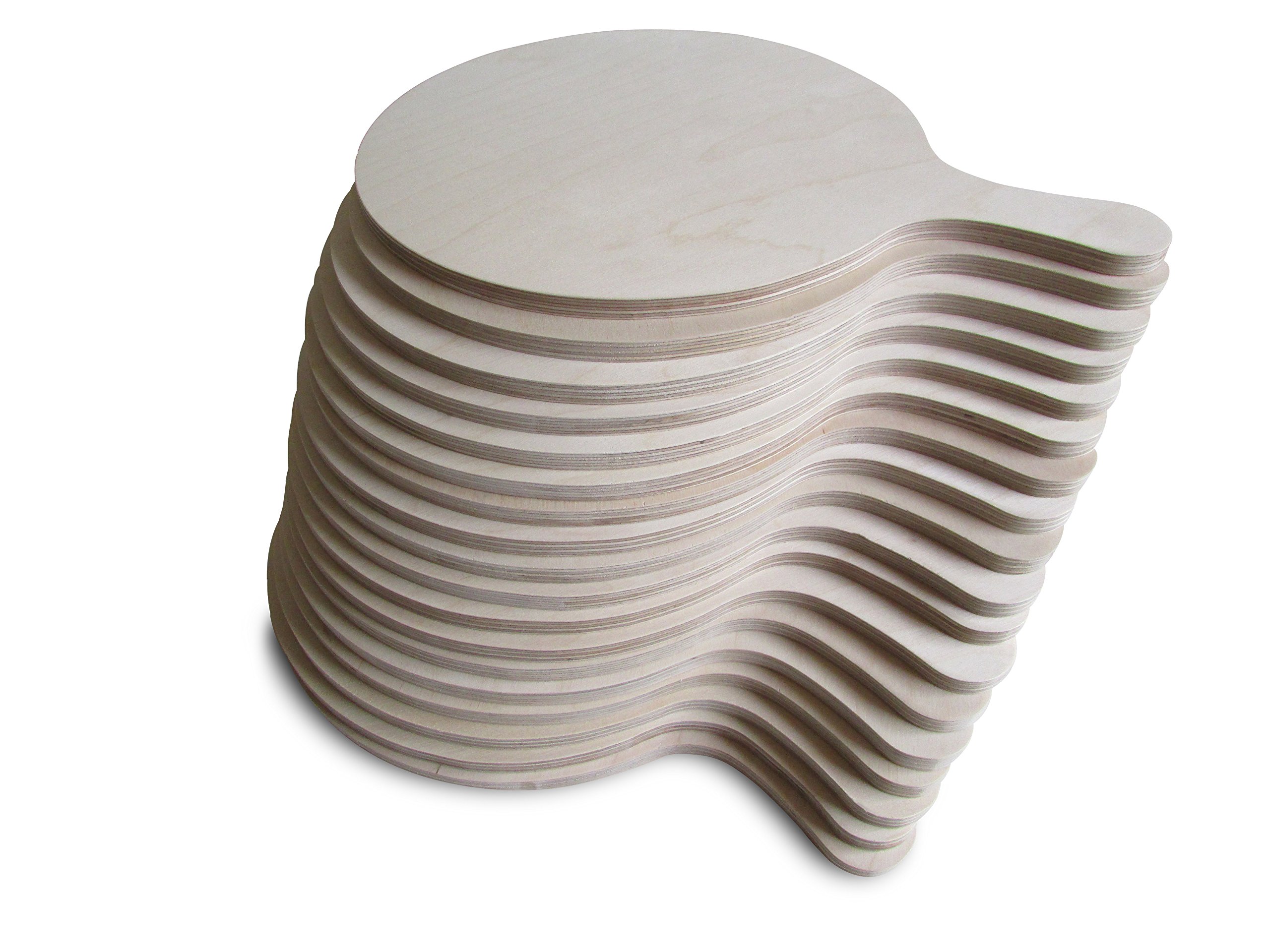 Tagliere per pizza tondo, in legno