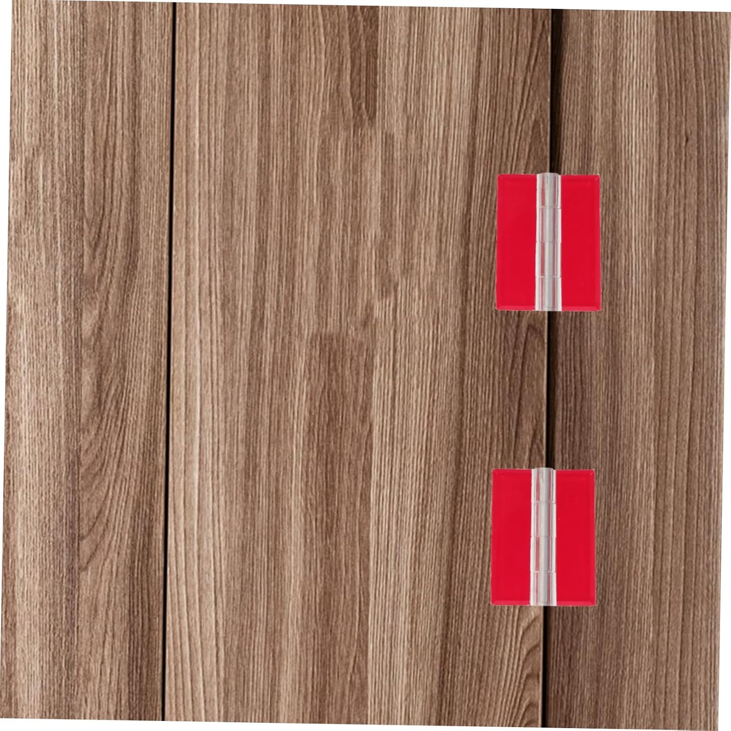 GLEAVI 1set Self-Adhesive Acrylic Hinge Latch Buckles for Doors Windows and Furniture Easy Installation No Tools Required Latches Hinges