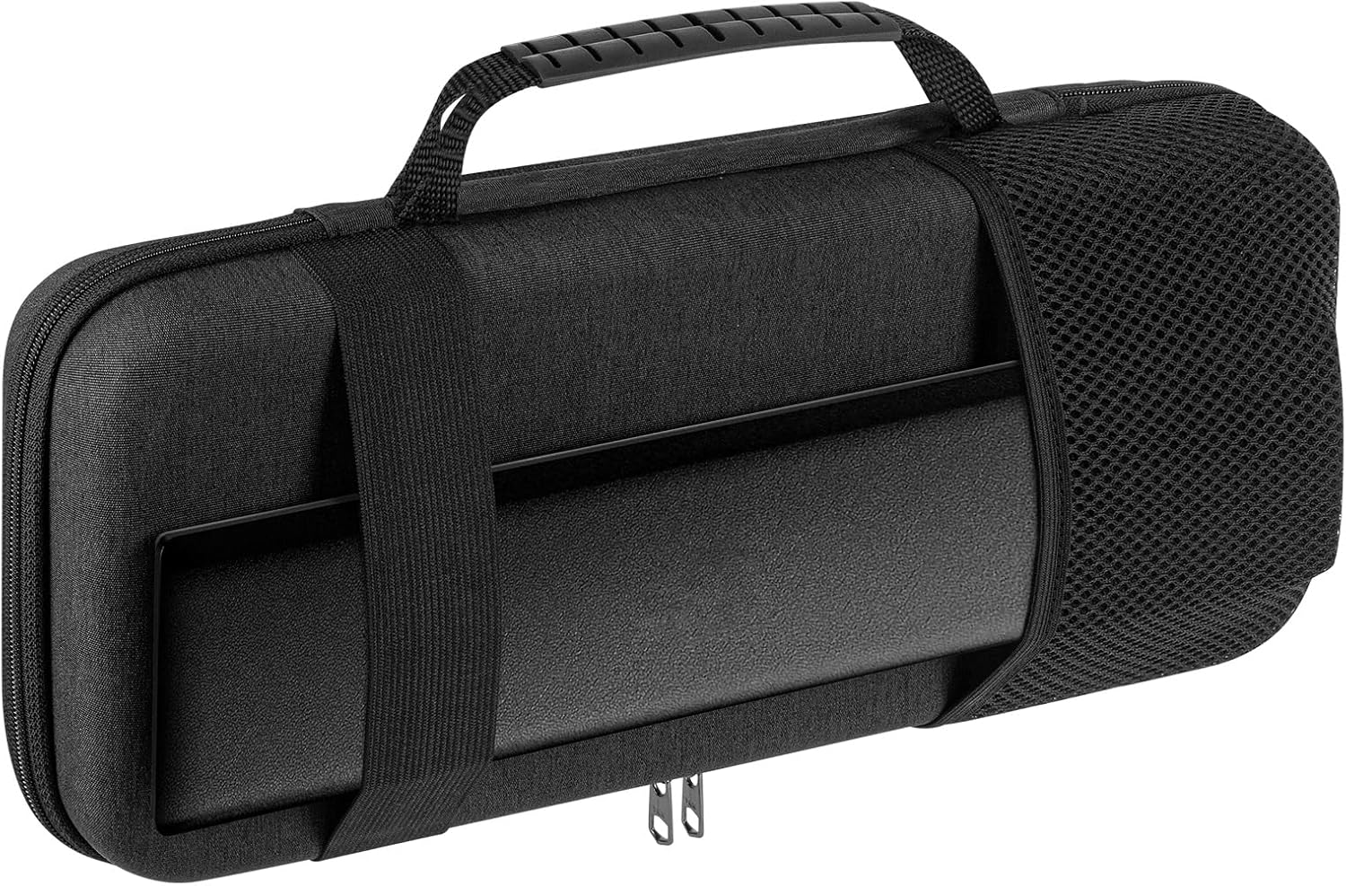 Geekria TKL Keyboard Hard Shell Case, Compatible with Razer Huntsman V2 TKL / V3 Pro TKL / BlackWidow V3 TKL / Ornata V3 TKL, Travel Carrying Bag for 87-Key Computer Keyboard (Dark Gray) - Image 3