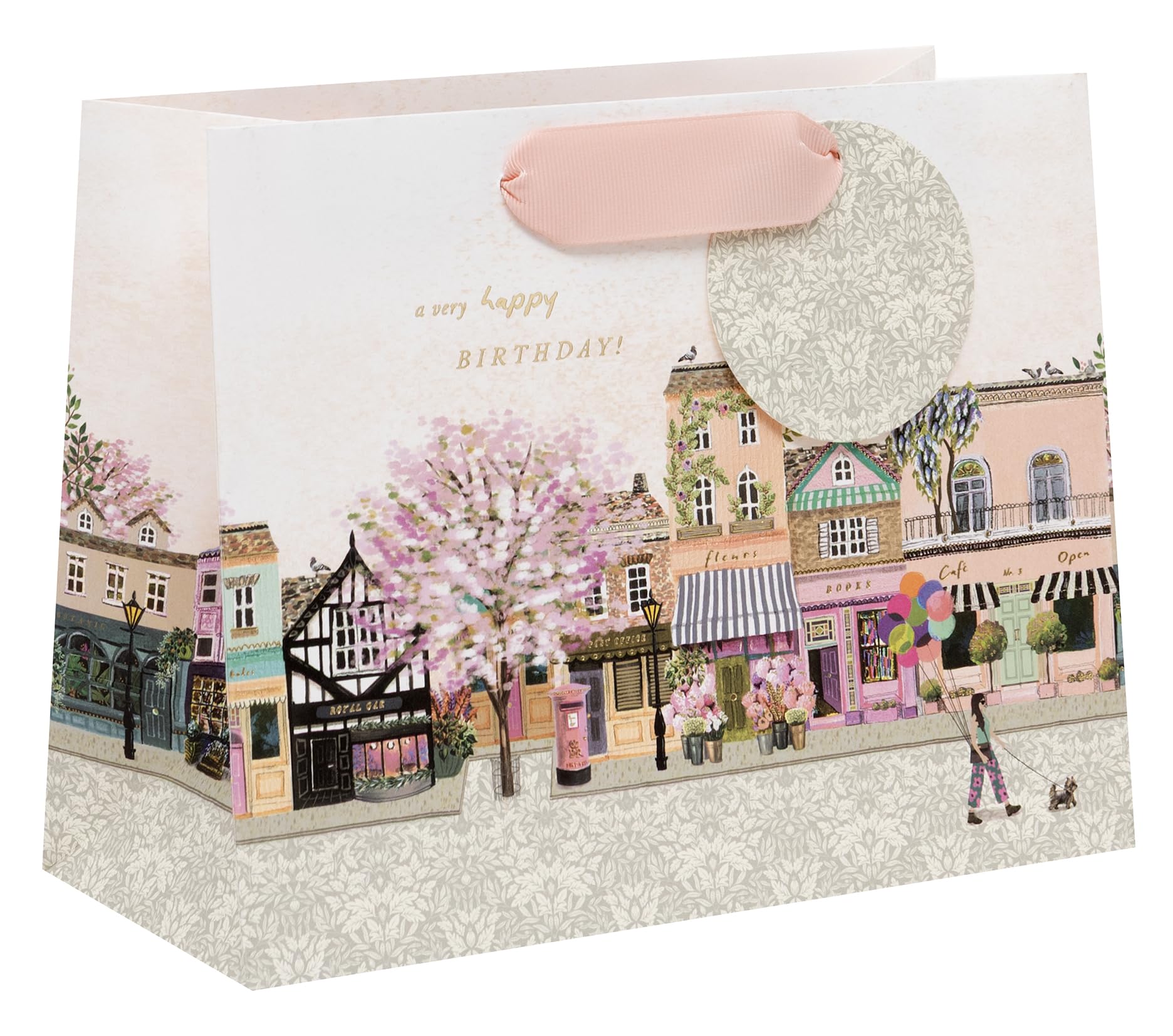 Glick Medium Landscape Gift Bag - York Place Design - 225 x 175 x 100mm