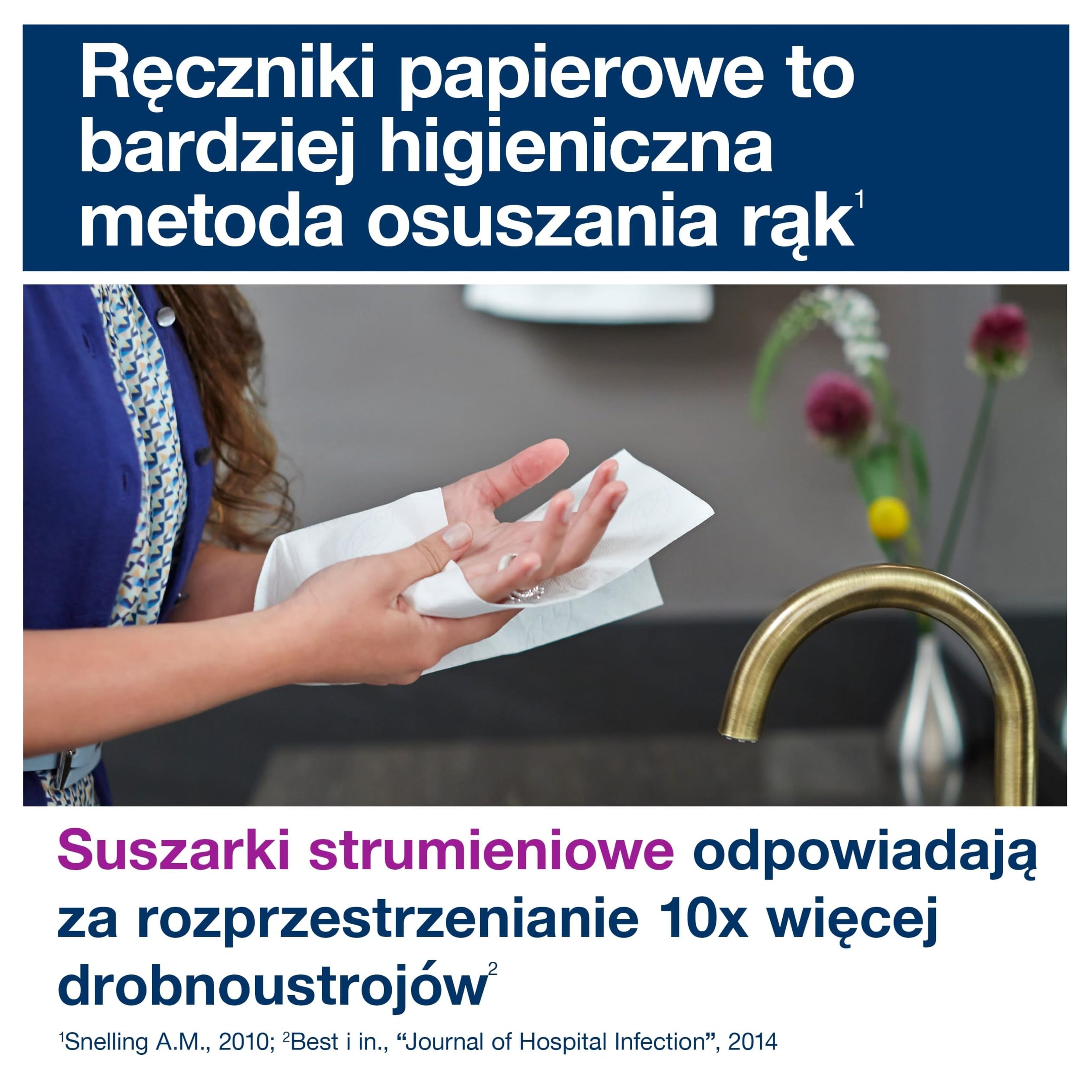 Tork Xpress Miękkie, Składane Ręczniki do Rąk, Białe, H2, Zaawansowane, 2-Warstwowe, Składane w M, Duże, 12 x 200 Arkuszy, 120454