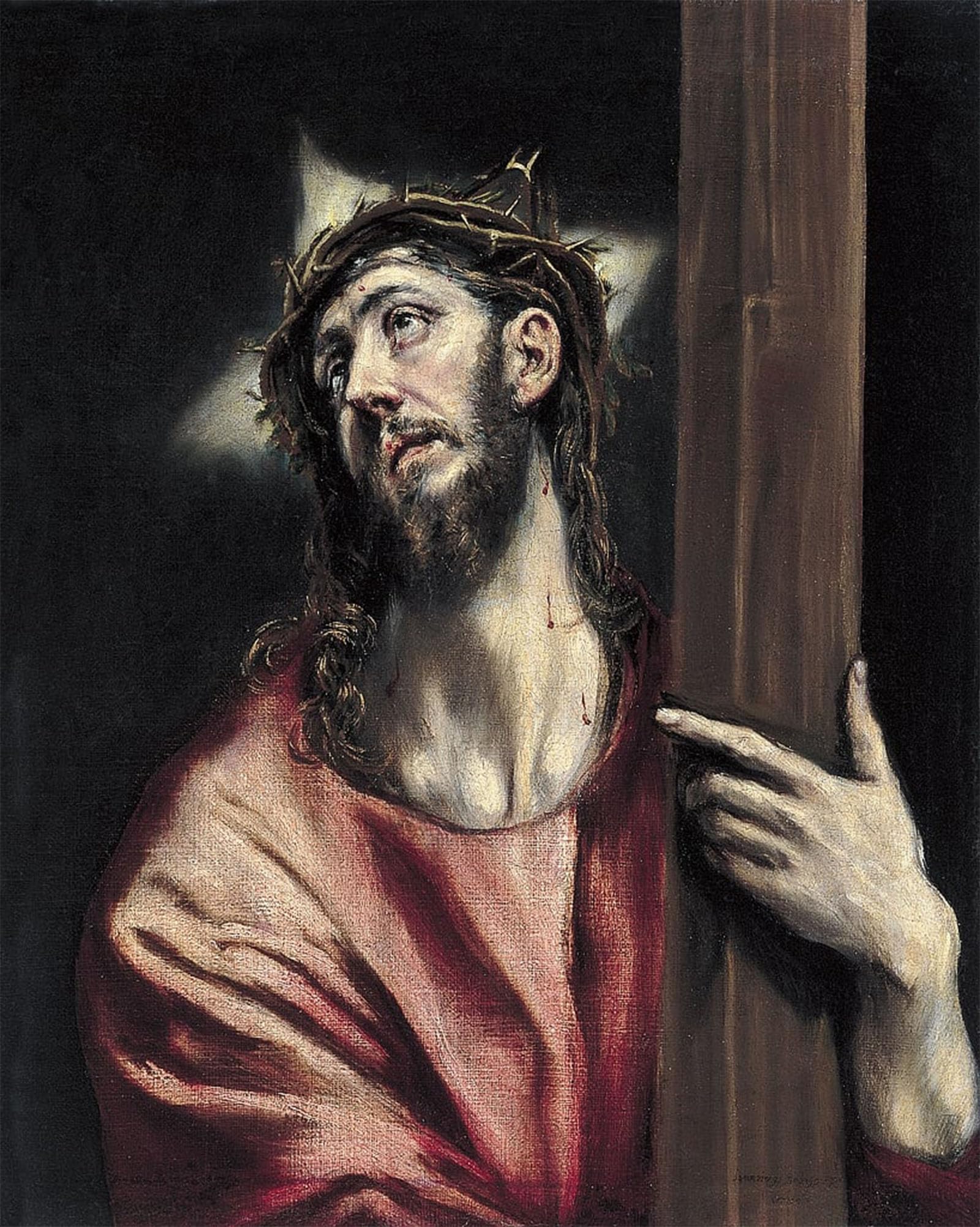 Impression d'affiches Christ El Greco affiche toile 60x90cm mural