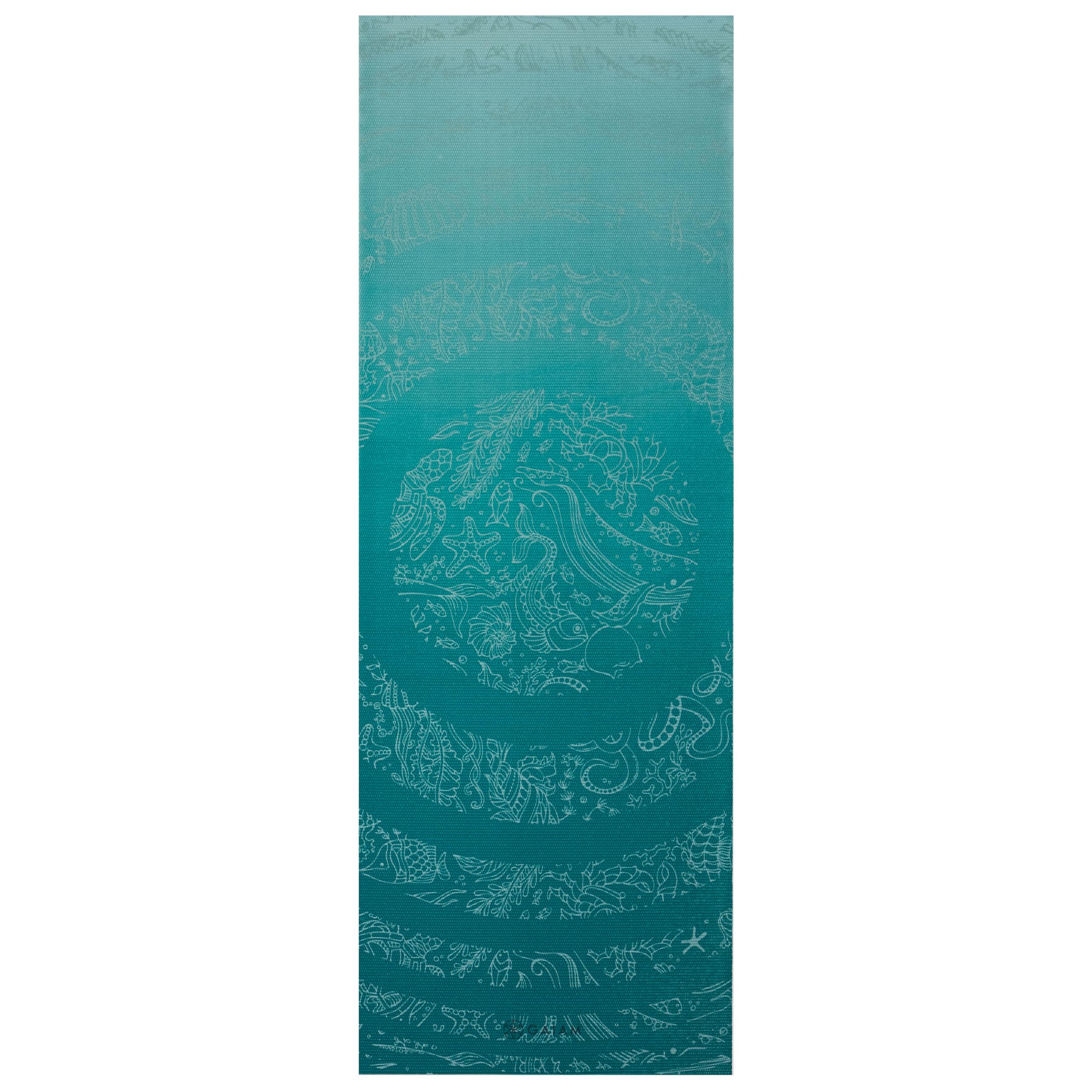Gaiam 05-54073 - Colchoneta de yoga (3 mm, impreso, anti deslizante, Hasta 4 mm)