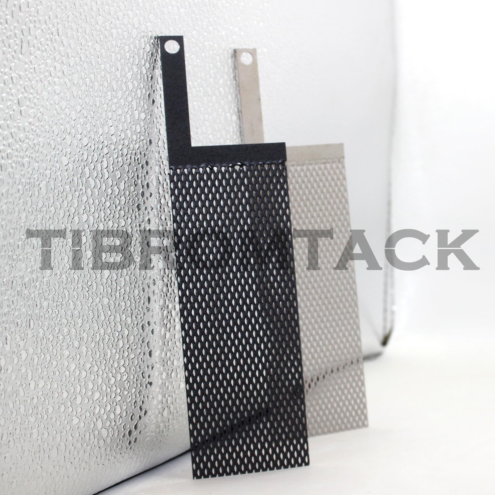 2PCS Titan Anodennetz mit MMO Ruthenium-Iridium Beschichtung und Kathoden Elektrolytnetz für elektrochemische Anwendungen und Schwimmbadreinigung
