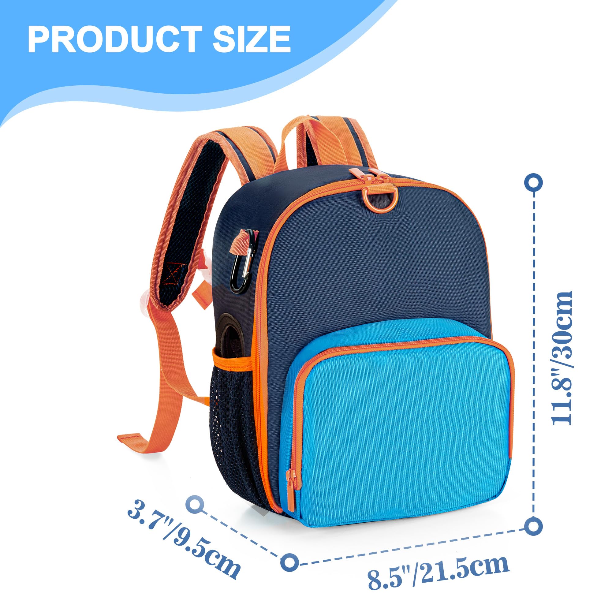 CURMIO Mochila para Tubos de Alimentación para Tubo G, Tubo J, Tubo GJ, Bolsa para Bomba de Alimentación Enteral, Azul (Solo Bolsa)