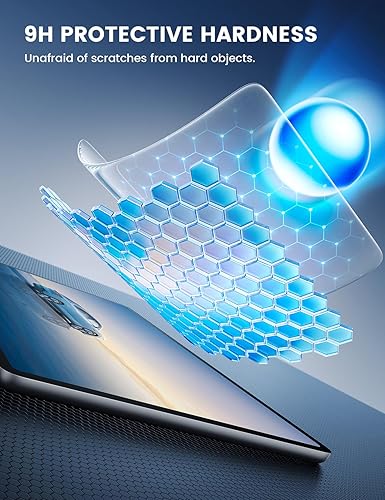 Vista 4 de Lamicall Protector de pantalla para Tesla Model Y Juniper 2025 y Model 3 (2024-2026) de 15.4 pulgadas, antiarañazos y huellas dactilares, paquete