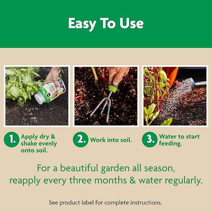 Miracle-Gro Shake 'N Feed Alimento para Plantas de Tomate, Frutas y Verduras - 1 lb miniatura 7