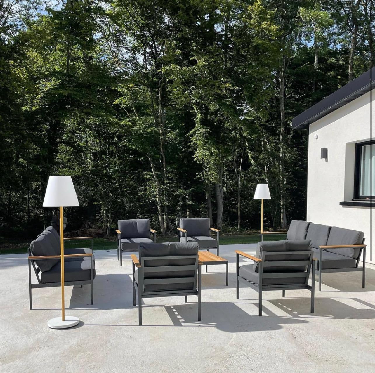 Lampione solare H150cm STANDY WOOD SOLAR