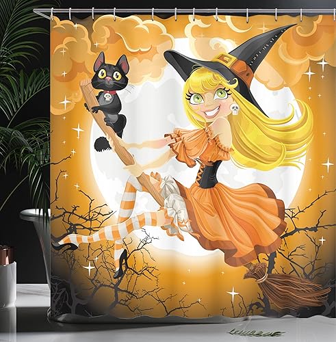 Vista 106 de Ambesonne, cortina de ducha cuatro estaciones