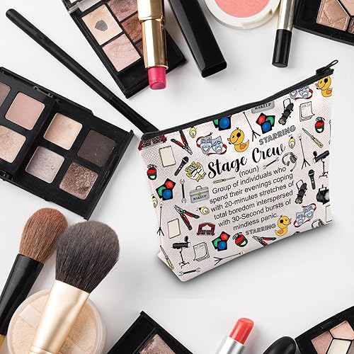 Miniatura 5 de G2TUP Theater Tech Gift Stage Crew Definition Bolsa de maquillaje Administrador de escenario Bolsa de cosméticos Teatro Tech Crew Regalo, Equipo de