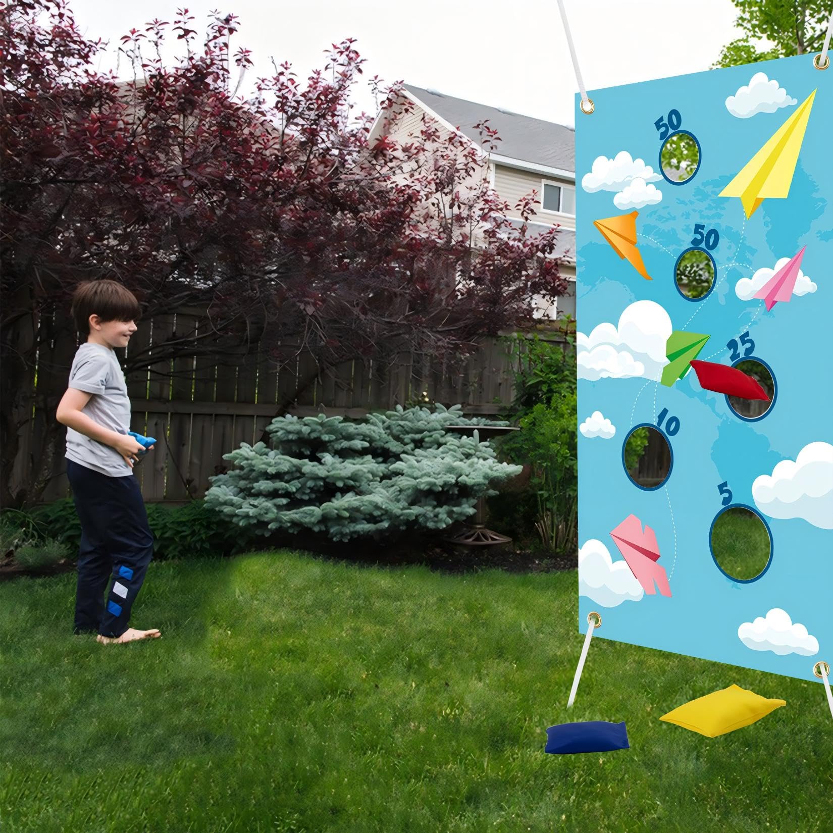 Giochi da giardino interni ed esterni Set di gioco a sacchetto di fagioli per bambini e adulti - Cina Gioco di toss Corn Hole e Giochi di yard all' aperto al coperto prezzo