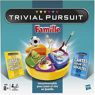 Hasbro - 730135960 - Jeu de Société - Trivial Pursuit Famille
