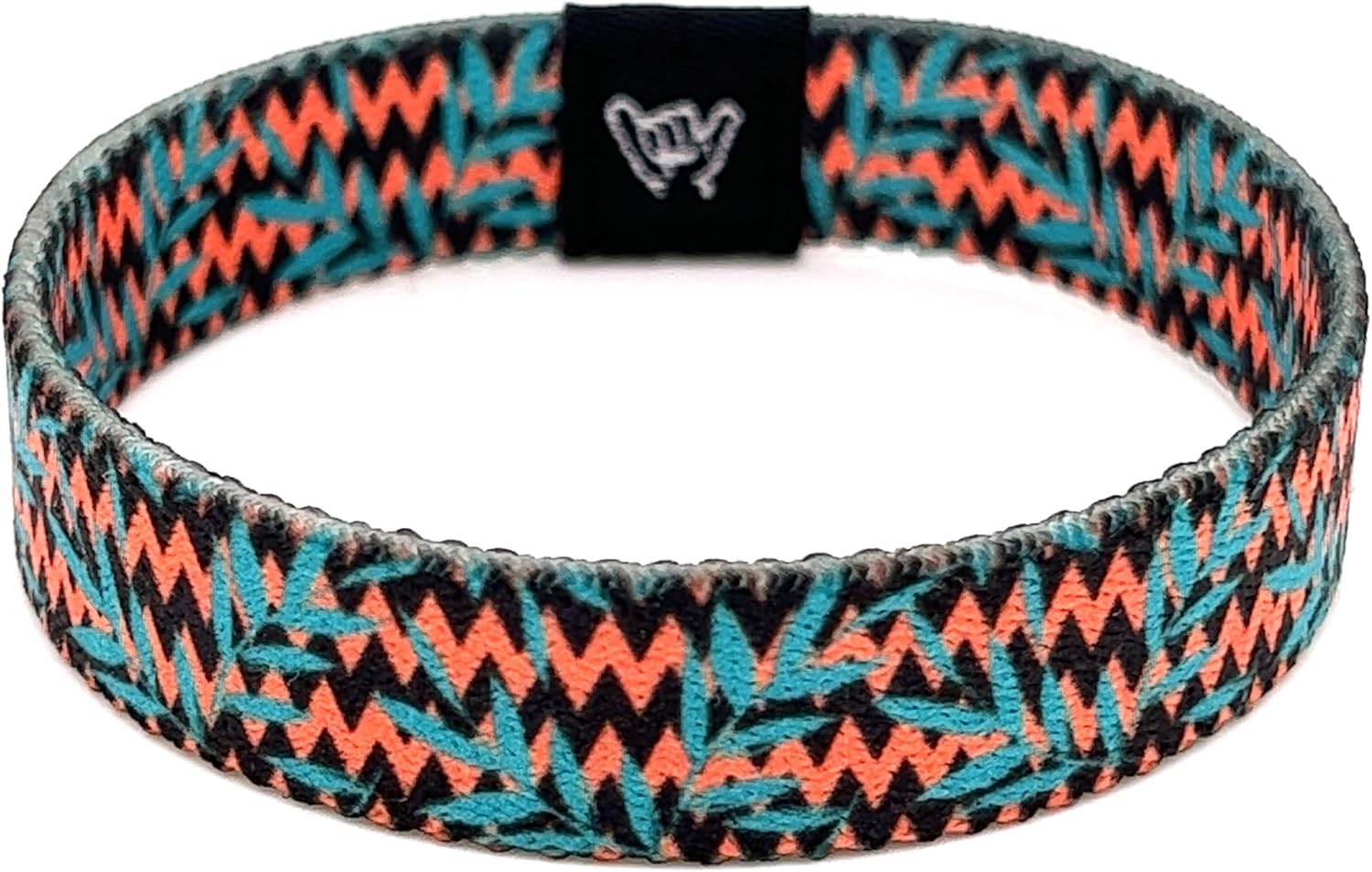 Hang Loose Bands - Coastal Surfer Beach Bracelet for Men, Women & Teens - Comfy Summer - Boho Reversible Wristband - Palm Coast | Extra Small: 5.5" length (for petites & kids)
