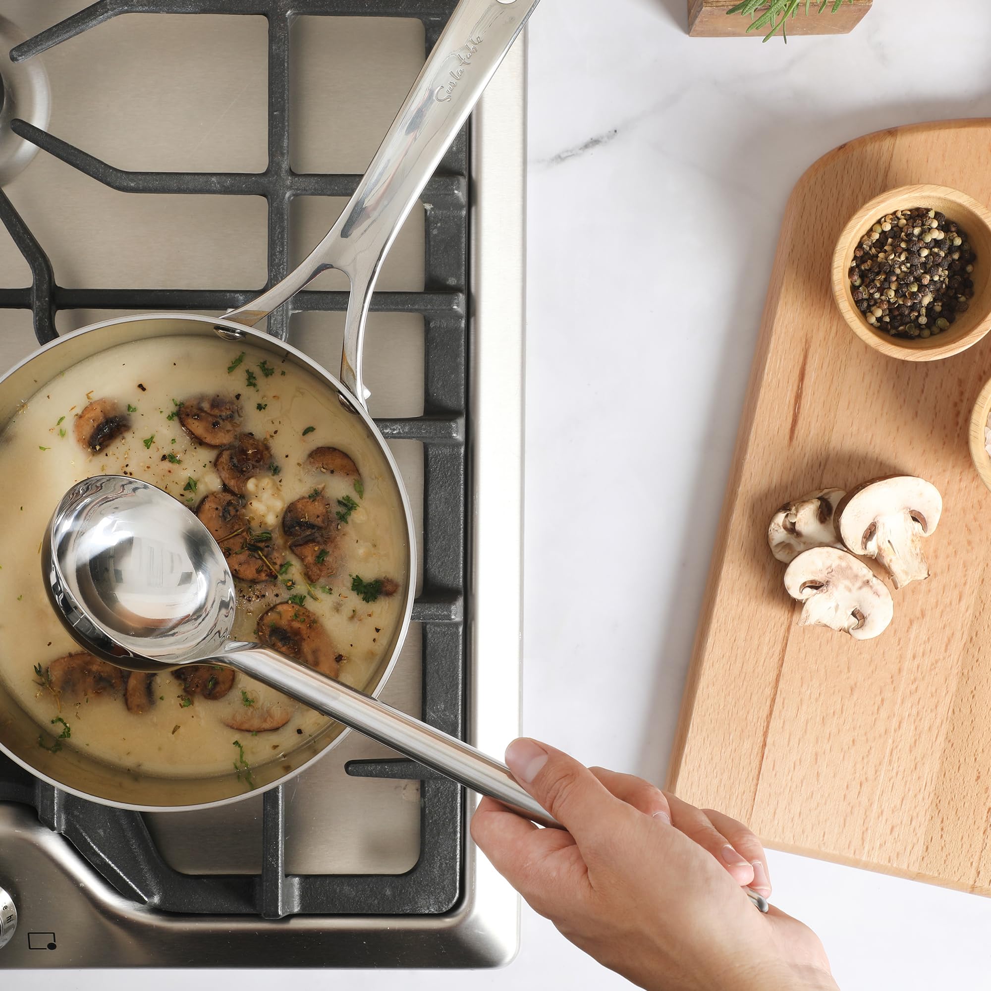 Steelhaus Soup Ladle - Sur La Table Stainless Steel -6