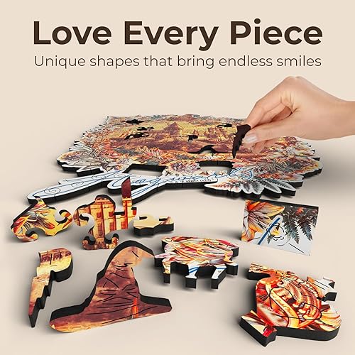 Miniatura 10 de Rompecabezas de Harry Potter para adultos de madera de calidad  A3 rarezas finas con 201 piezas  Rompecabezas con formas únicas  Juegos familiares