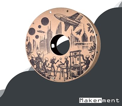 PLA Maker (Antrasit Gri), 1.75mm 1kg 3D Yazıcı PLA Filamenti
