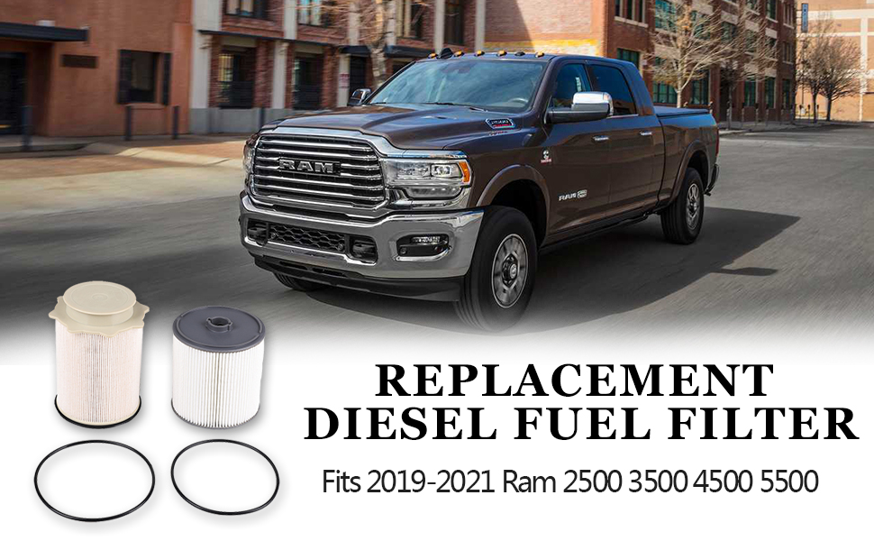Turbo Diesel Fuel / Water Seperator Filter For 2019-21 DODGE Turbo Diesel Fuel / Water Seperator Filter For 2019-21 DODGE