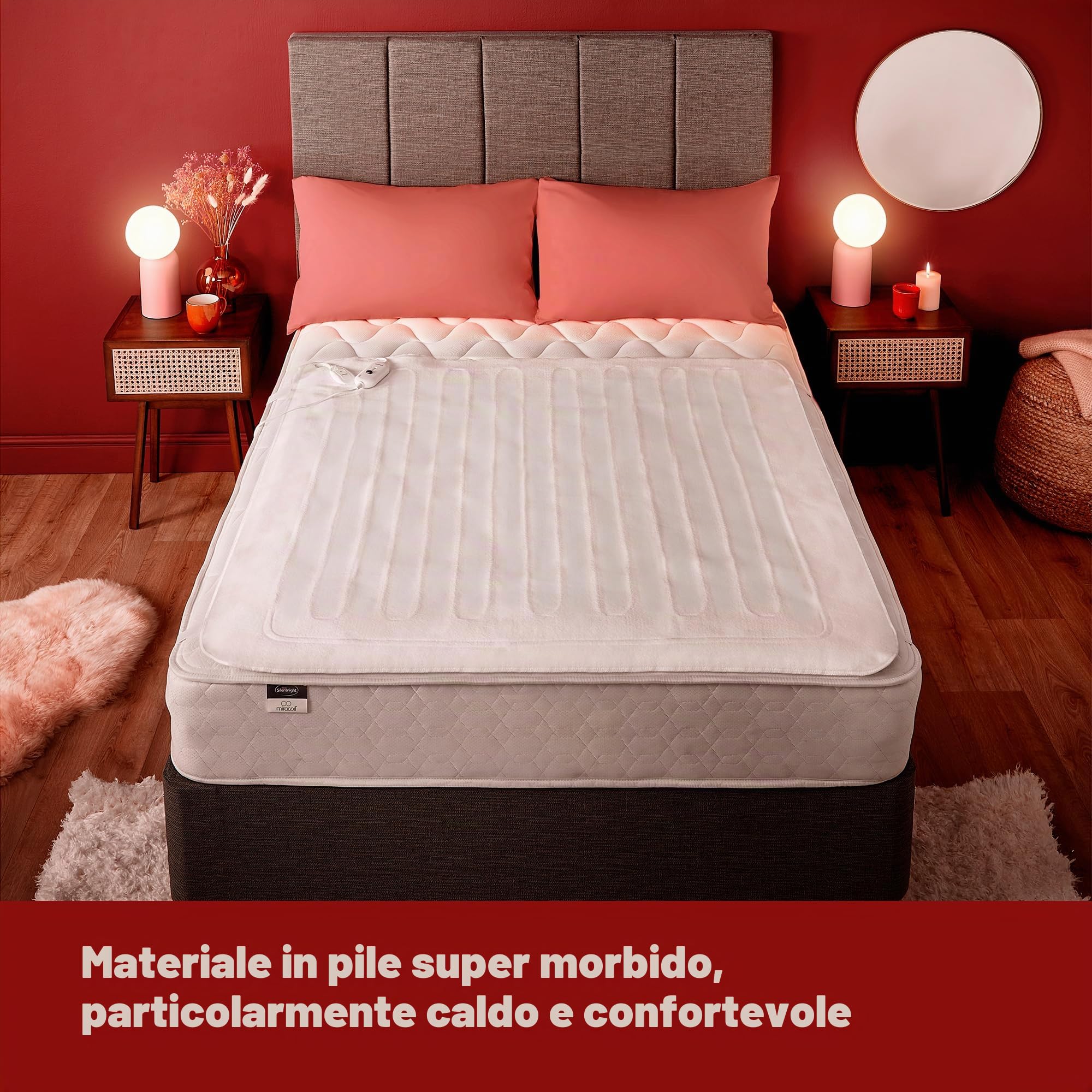 Silentnight Comfort Control - Coperta elettrica, 80 x 150 cm