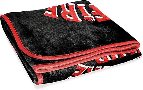 Miniatura 4 de Netflix Jay Franco Stranger Things Defeat Hellfire Manta – Bedding Meausres 46 x 60 pulgadas – Forro polar súper suave resistente a la decoloración