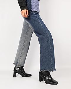 Amazon.com | Joseywade Womens Ankle Boots Chunky Heel Boots