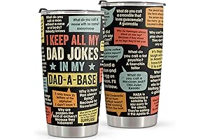 Personalized Dad Joke Birthday Tumbler - The Ultimate Gift For The Dad...