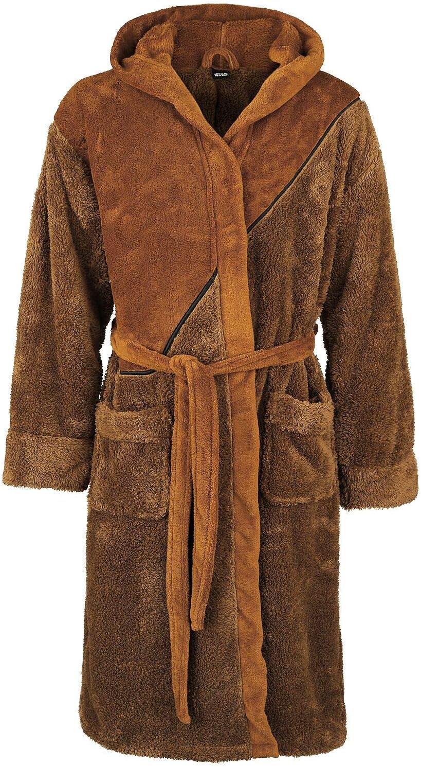 Star Wars Ewok Bathrobe Brown one Size
