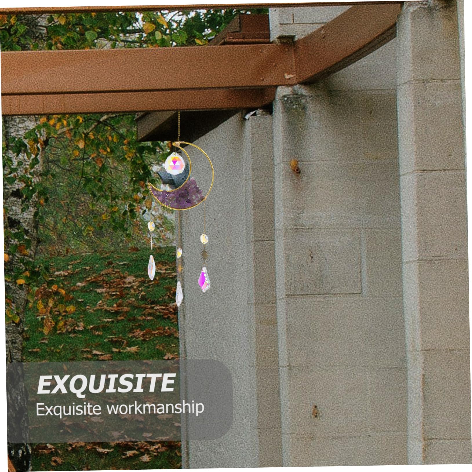 Mikikit 5 Pezzi Ciondolo Decorativo Appeso Acchiappasole per Decorazione Ed Esterni per Matrimoni e Speciali
