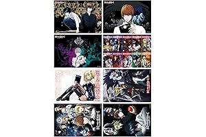 MiodiyaArt 8-Piece Death Note Anime Posters