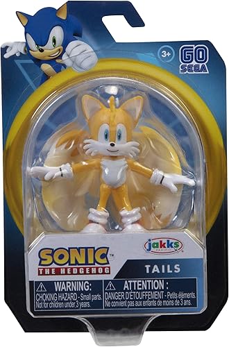 Miniatura 6 de DLMZY Sonic The Hedgehog 2020 Wave 3 Tails Mini figura de 2.5 pulgadas [versión moderna]