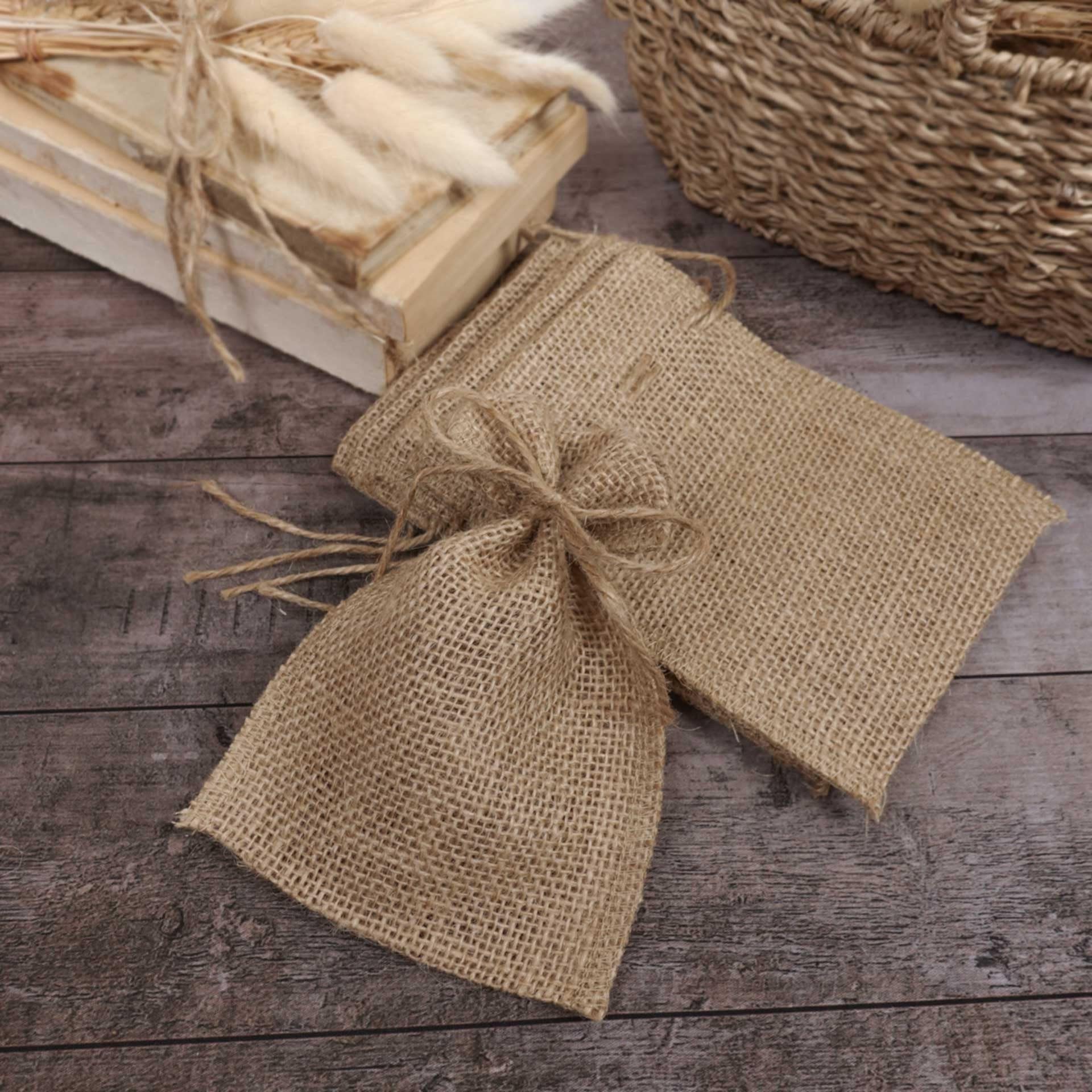 QUEENS CANVAS Size : 10Cm X 8Cm - (Brown, Pack Of 25, 50, 100) Jute Small Potli Bag | Small Potli Bag Eco-Friendly | Reusable | For Gifts, Dryfruits, Earrings, Rings, Jewelry, Bracelets, Coins (50) (B0CJ9GRT5F) Amazon Price History, Amazon Price Tracker