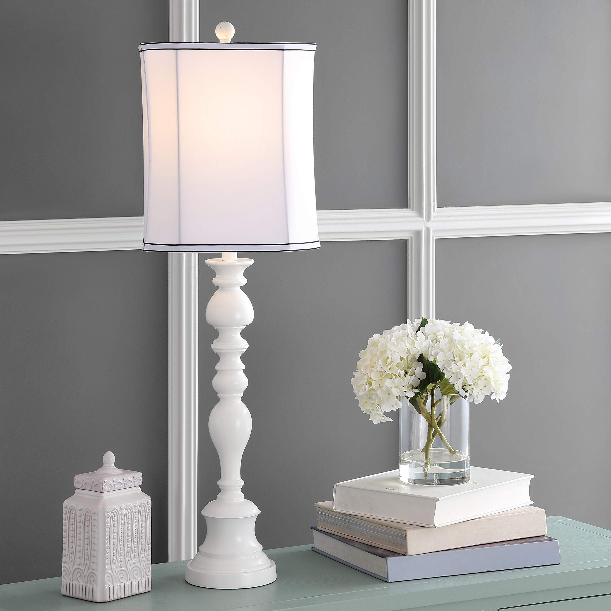 Amazon.com: SAFAVIEH Lighting Collection Polly Farmhouse White