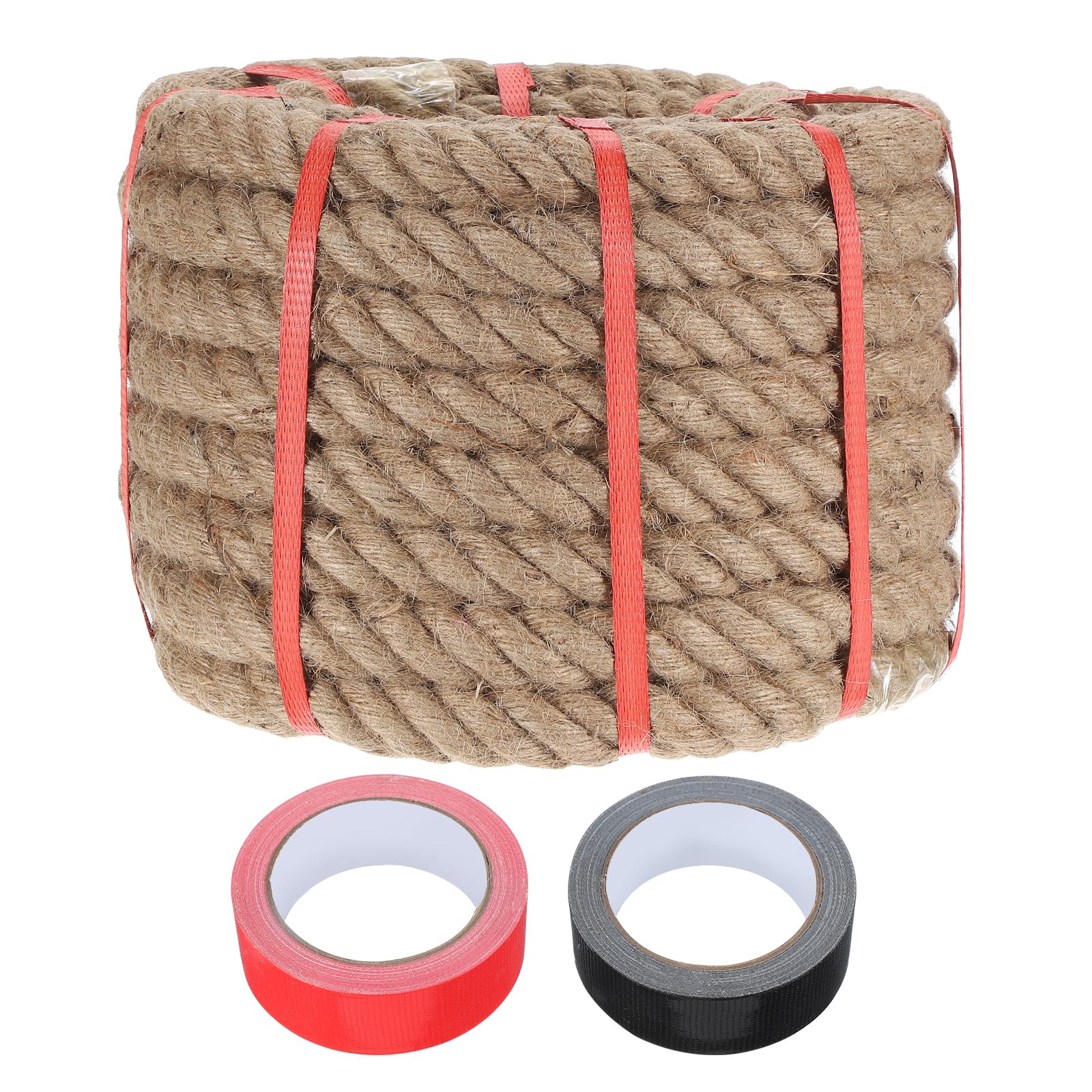 QUARKZMAN 2 Rouleaux Corde De Jute 1.2 Pouce x 30 Pieds De Ruban